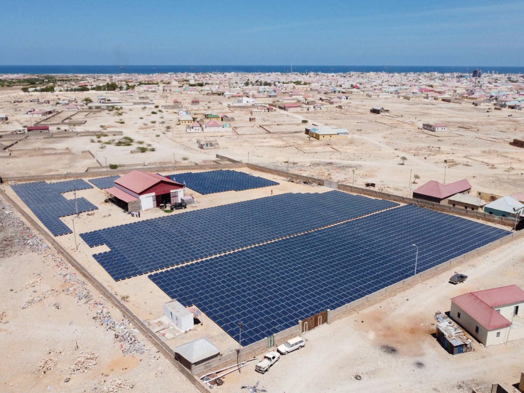 1.1 MW diesel grid, Puntland